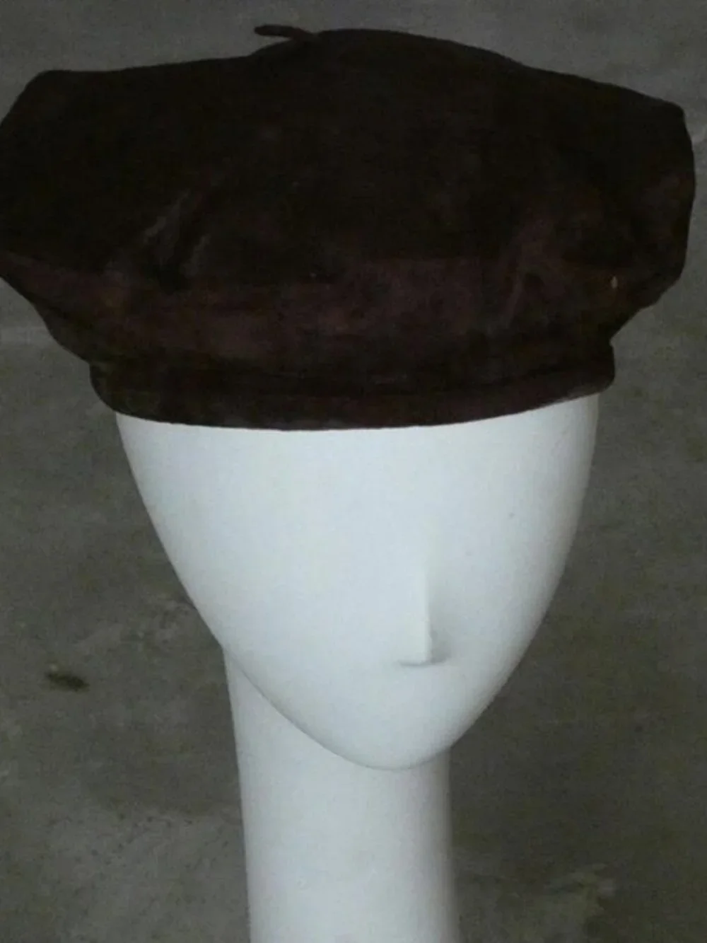 Yonce Women's Beret Cap - Wine Bordeaux Color